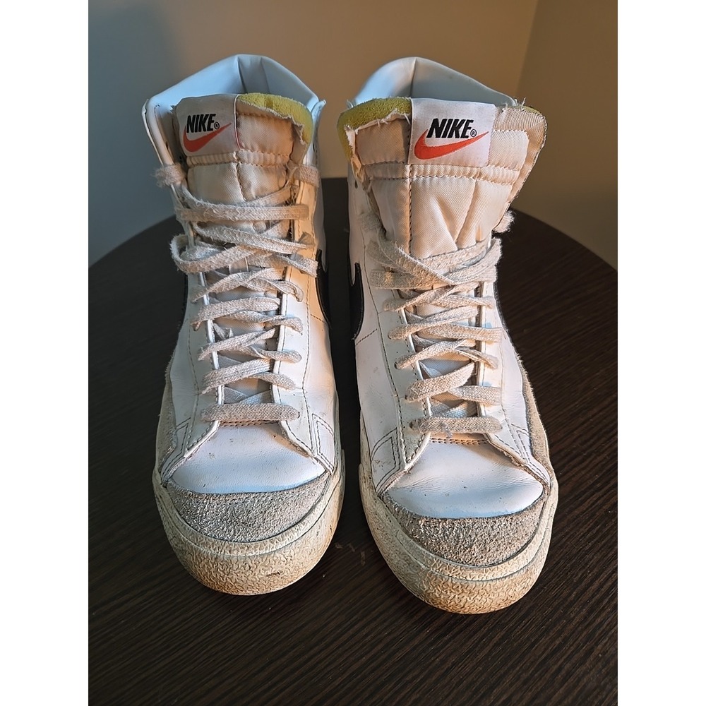Nike Blazer Vintage White Black WomensRetro Shoes Size 9.5